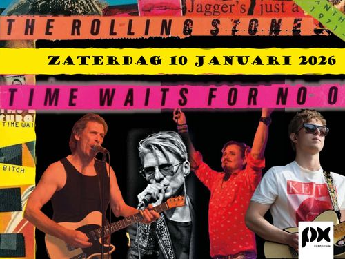 Een poster van The Rolling Stones