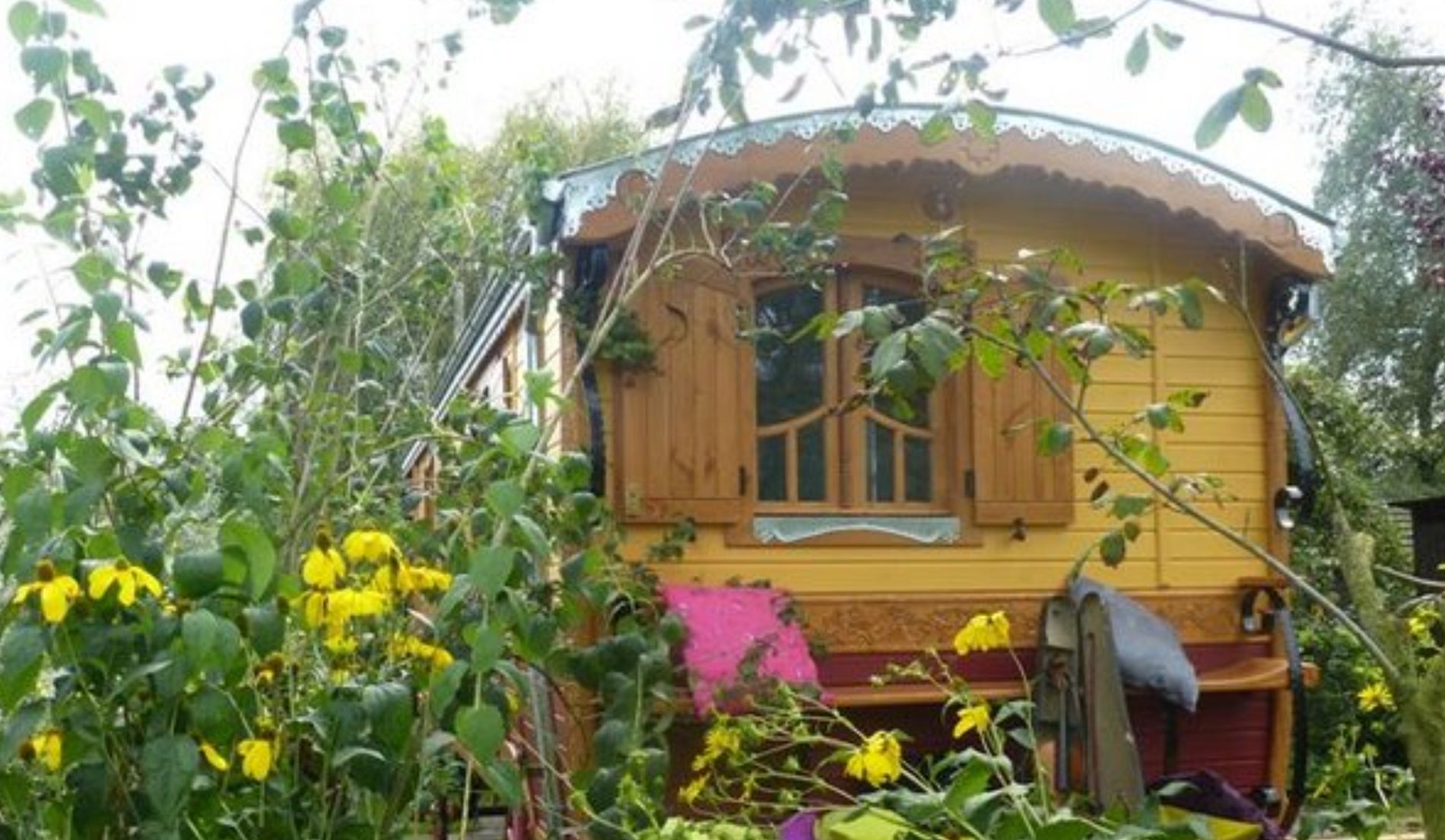 Schooteindhoeve Vlierden,  gypsy wagon