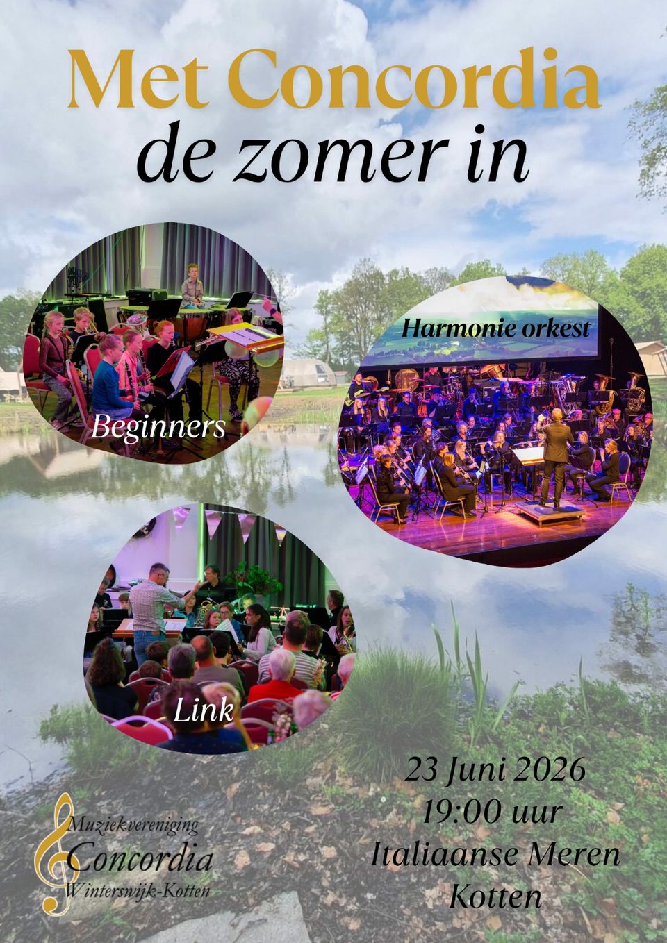 Buitenconcert | Met Concordia de zomer in!