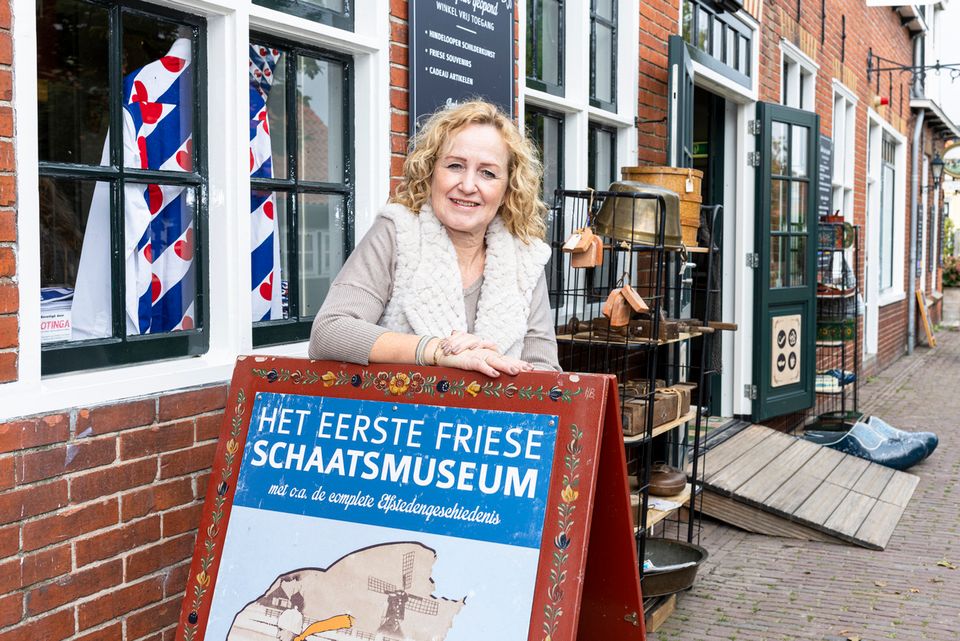 Klasina Seinstra Schaatsmuseum Hindeloopen