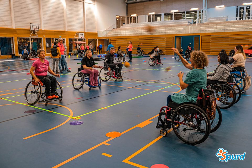Sportevenement in de sporthal