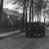 Bevrijding van Leeuwarden 15 april op de Groningerstraatweg