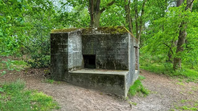 Bunker bij uitkijktoren Belfort de Vossenberg