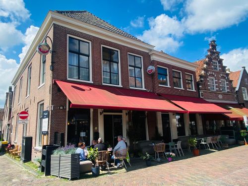 Buitenaanzicht van Stadscafé De Dam