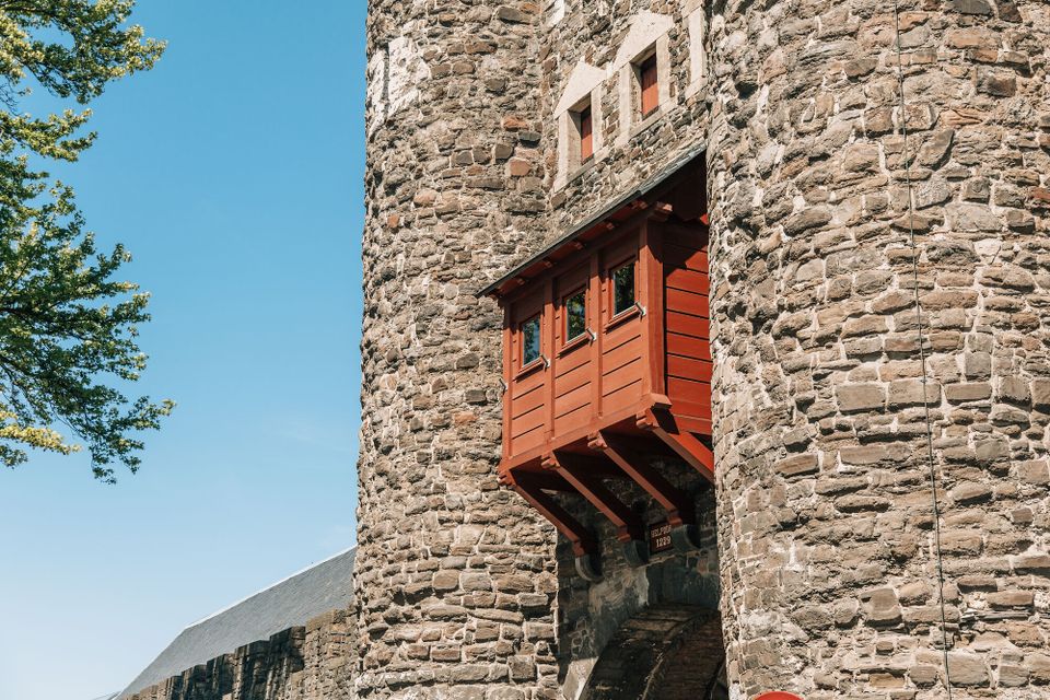 Helpoort gate Maastricht close up