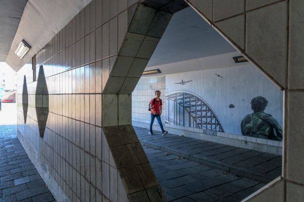 Airborneplein Arnhem wandelen