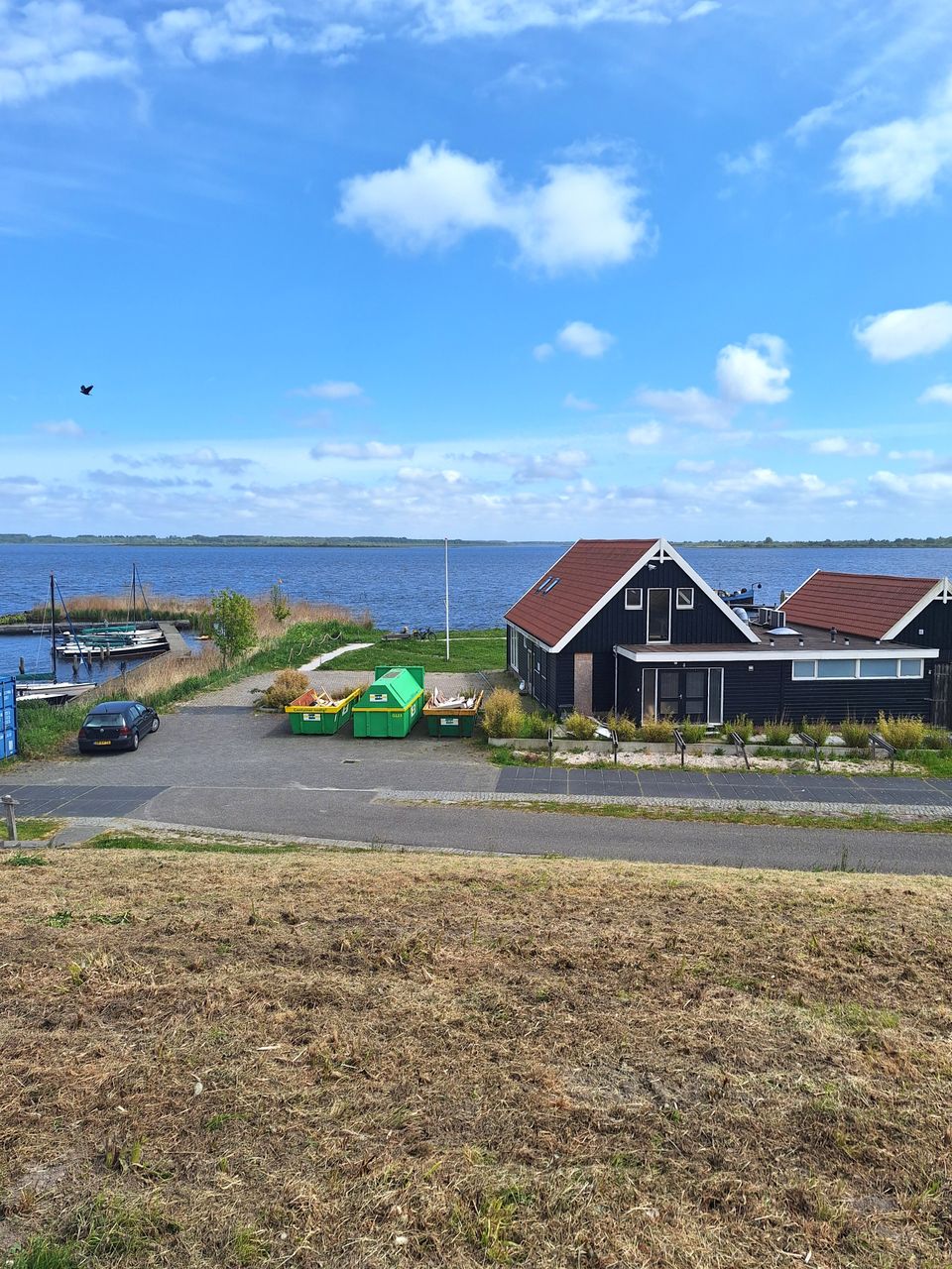 Fietsroute van meer naar Wad en stad