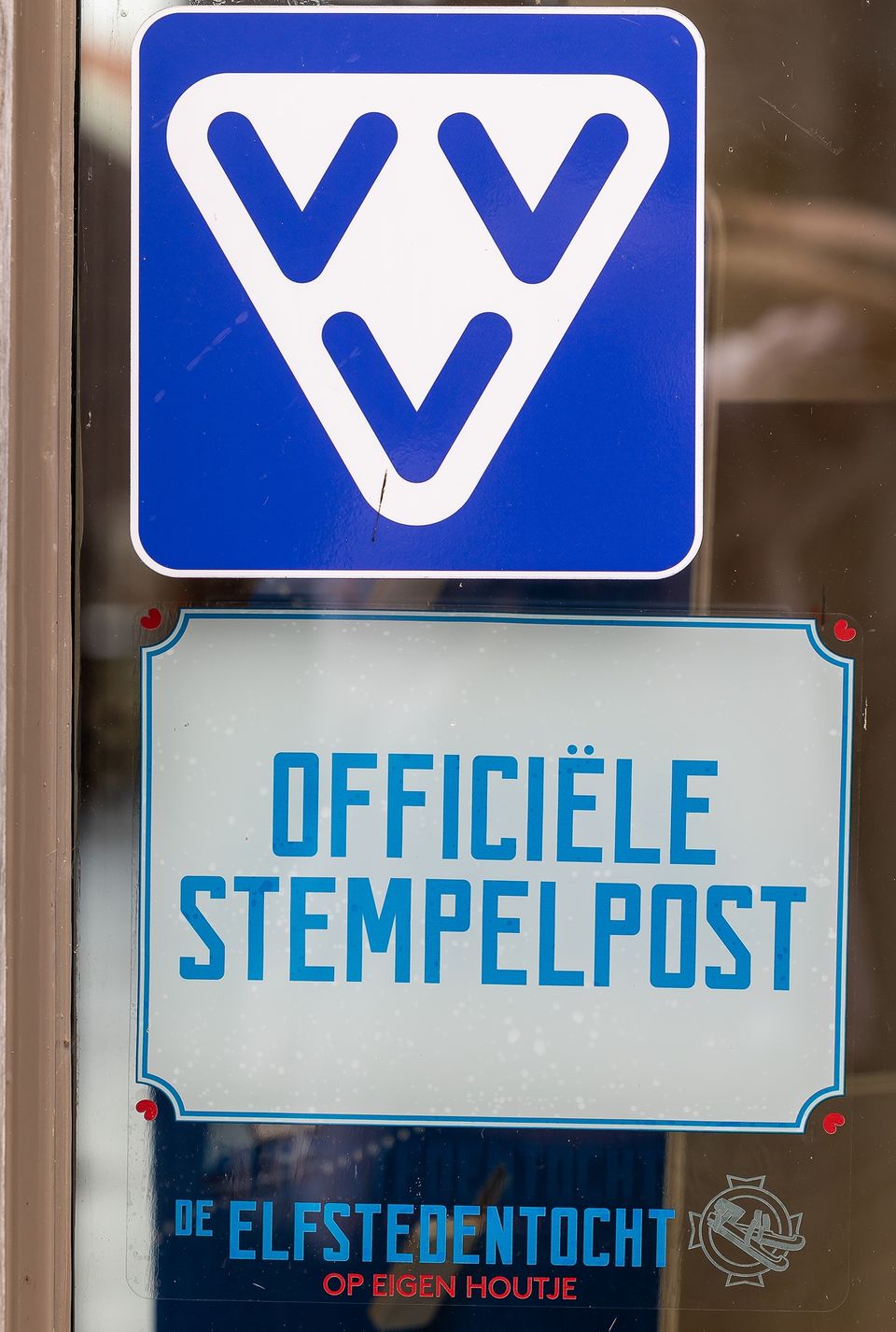 Officiele stempelpost IJlst | Elfstedentocht op eigen houtje