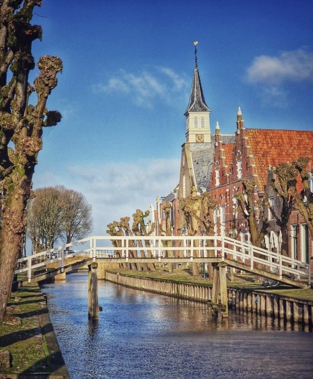 Lente beeld van Sloten
