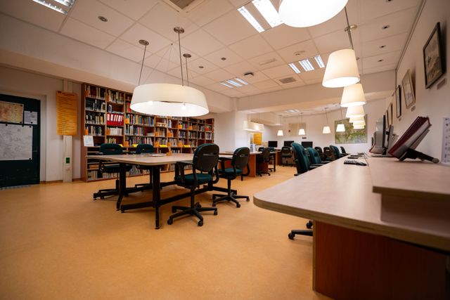 leeszaal Gemeentearchief Ede