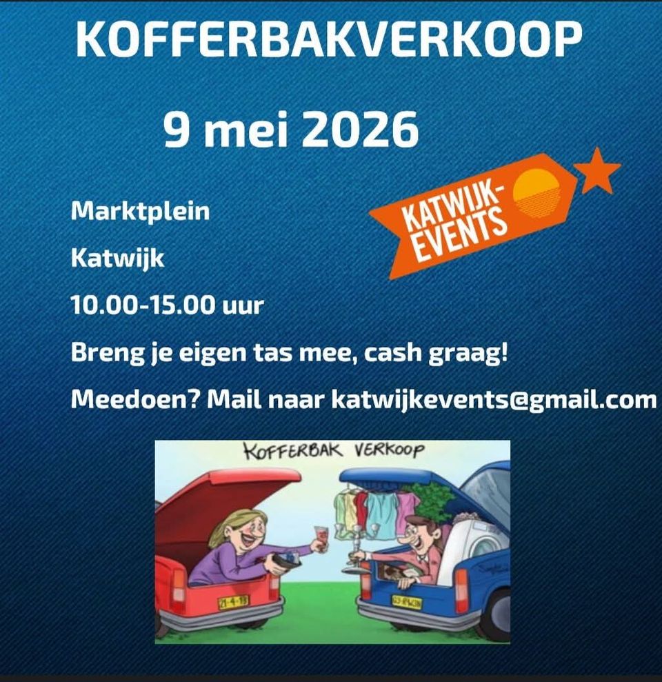 Poster Kofferbakverkoop