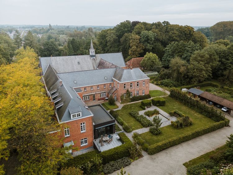 Kapucijnenklooster Meerseldreef - luchtfoto