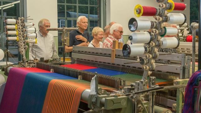 Adventsfeer in de weverij