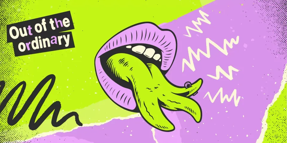 Campagnebeeld voor metal en rockfestival Out of the Ordinary in de Nobel en Scheltema Leiden.