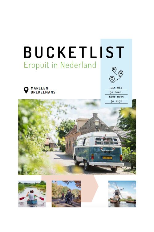 Bucketlist Marleen Brekelmans. De regio Laag Holland wordt in dit boek genoemd.