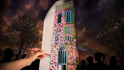 Grote Kerk Ede artist impression Kleur de Toren