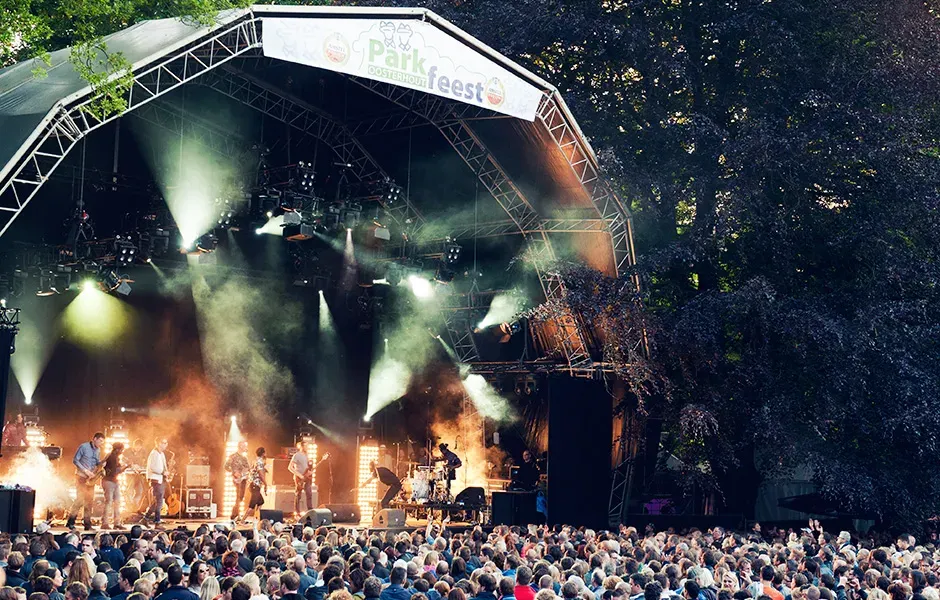Podium Parkfeest Oosterhout