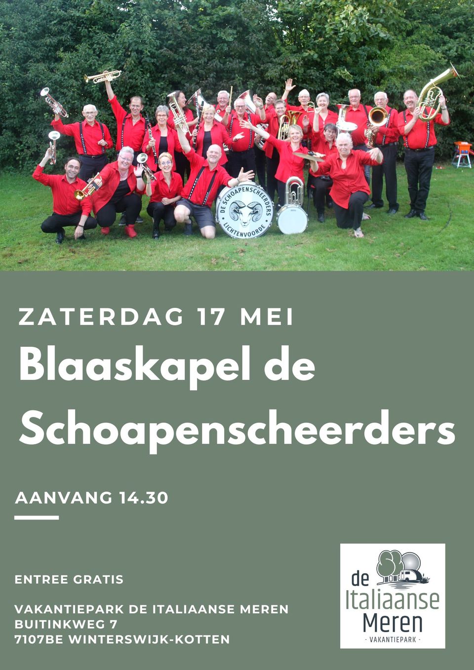 Concert | Blaaskapel De Schoapenscheerders