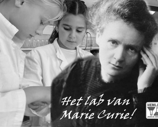 Het lab van Marie Curie!
