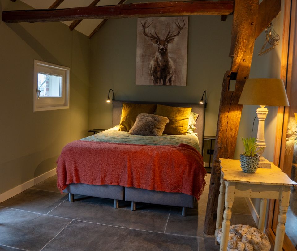 Slaapkamer Vakantiehuis De Woord