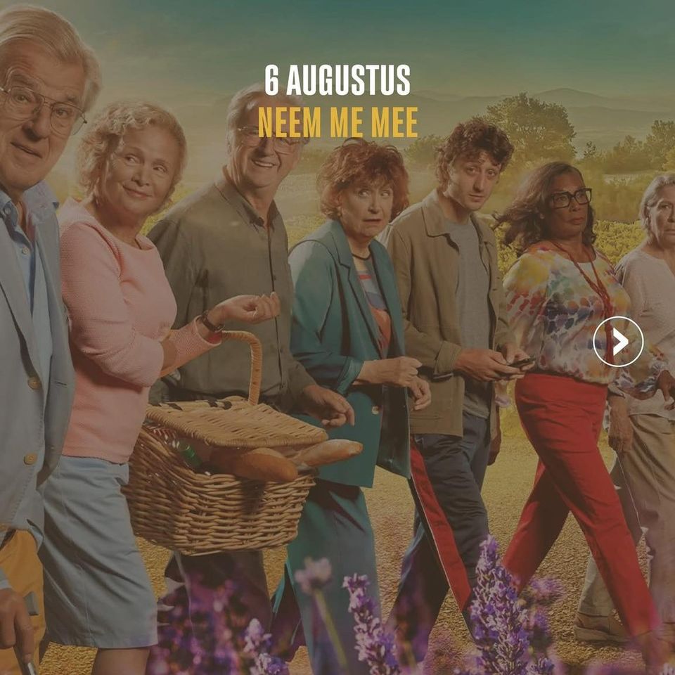 Affiche met de hoofdpersonages van de film