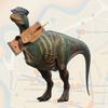 dino met de Oldehove onder de arm
