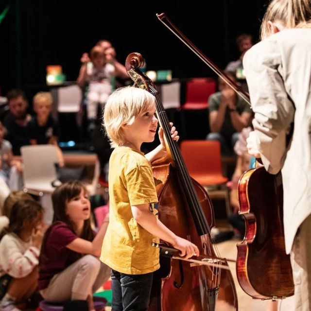 Delft Chamber Music Festival jongentje met instrument