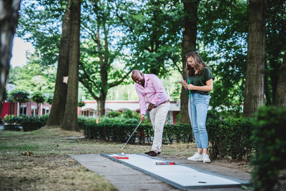 midgetgolf 50 50 Hotel Belmont Ede