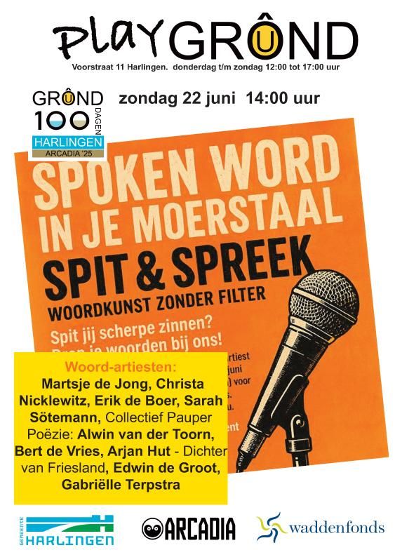 Spoken Word Affiche
