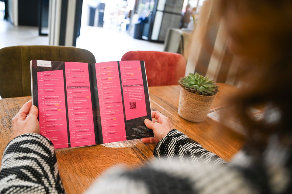 Sneakpreview van de uitladder vol evenementen