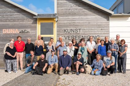 Schildersgroep met deelnemers Katwijk en Plein Air 2025