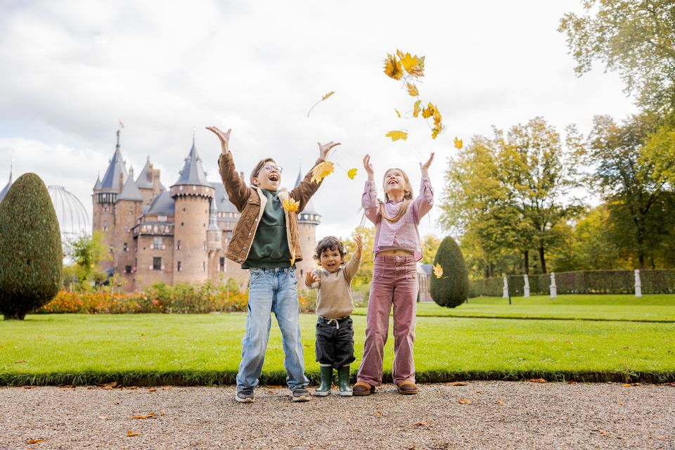 Kasteel de Haar in de herfstvakantie