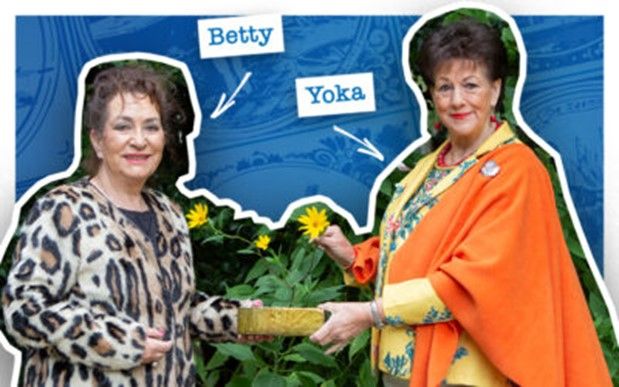 Yoka en Betty voor Delft is Goud