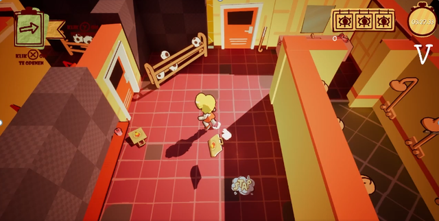 Fragment uit mini-game