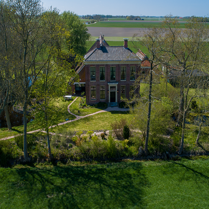 B&B Batenborg in het landschap