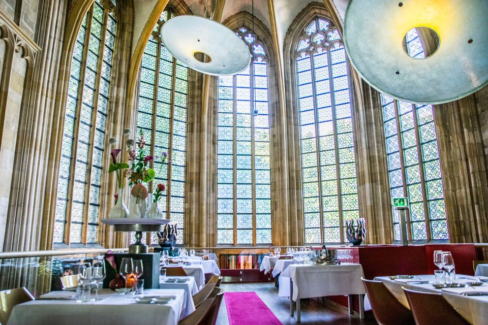Kruisherenhotel Maastricht interieur restaurant Spencers