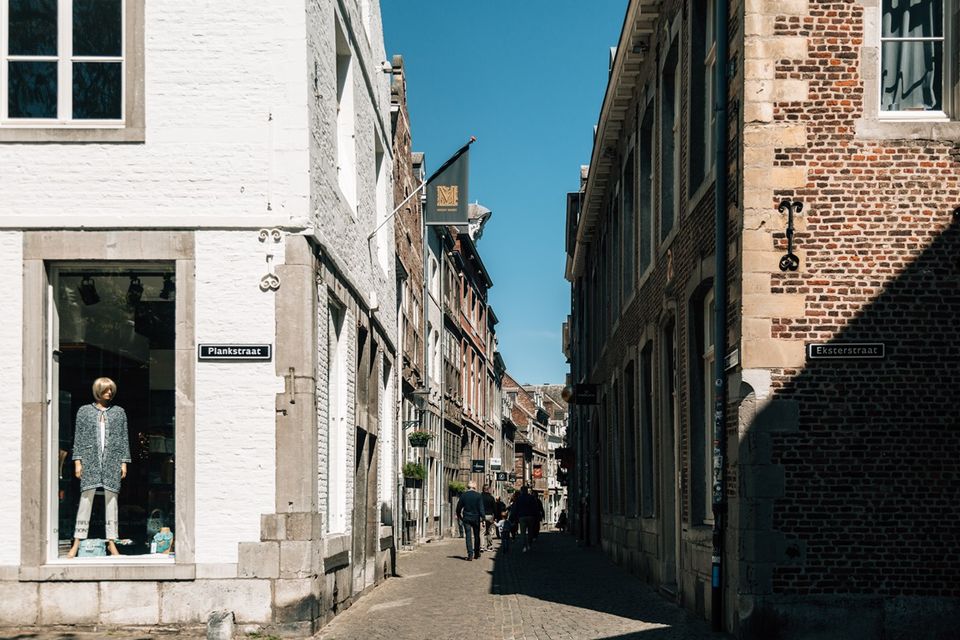 Stokstraat Maastricht begin van de straat