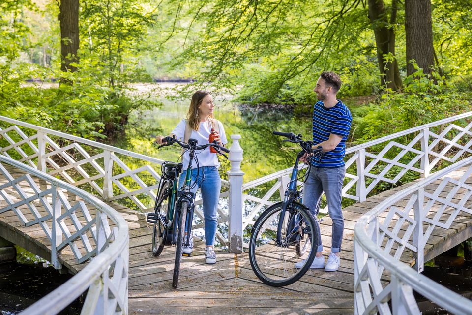 Fietsen bij Veenklooster