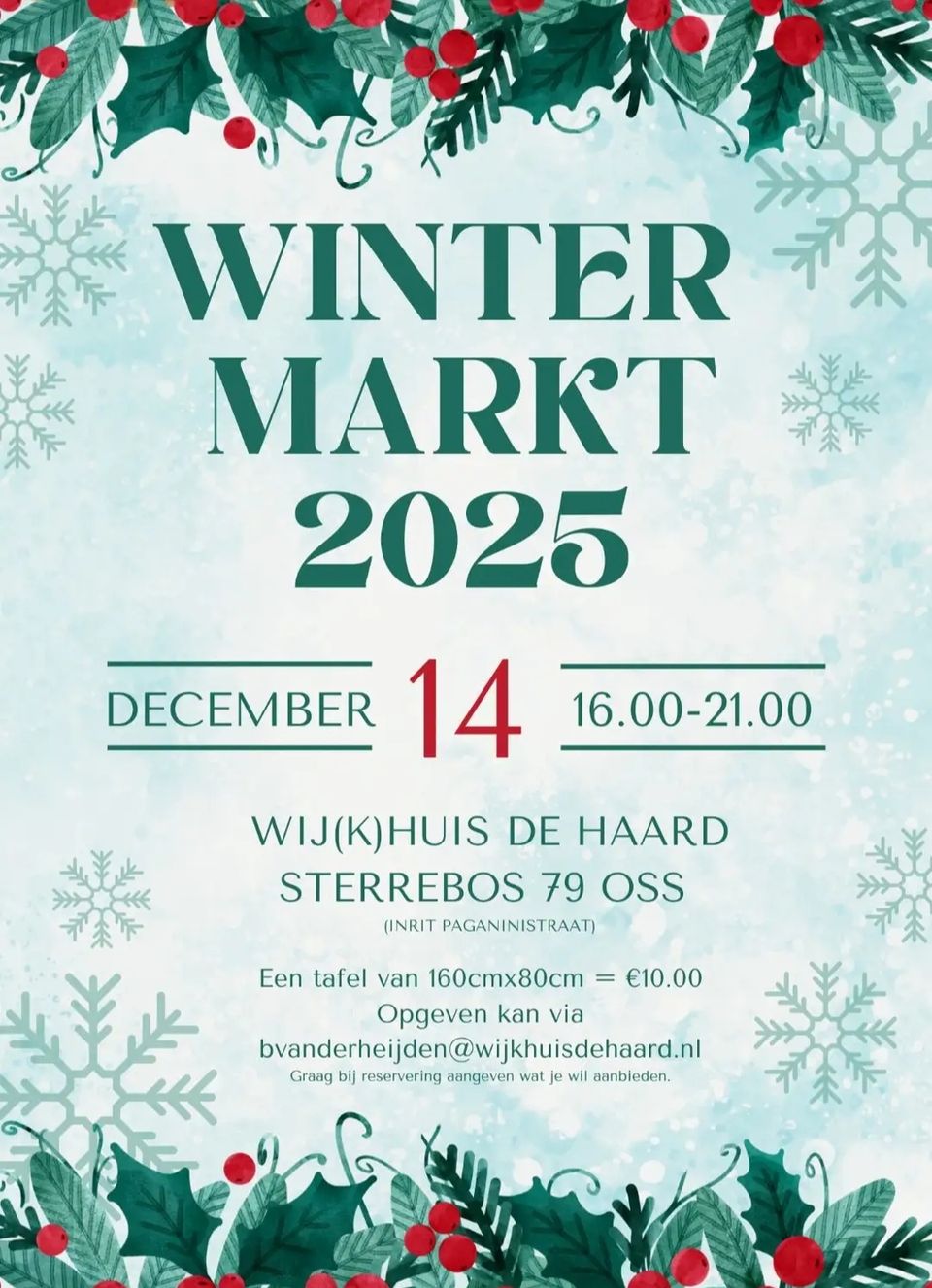 Flyer Wintermarkt Oss