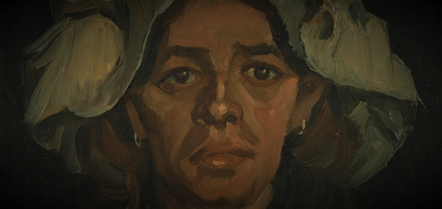Kop van een vrouw
Vincent van Gogh (1853 - 1890), Nuenen, maart 1885