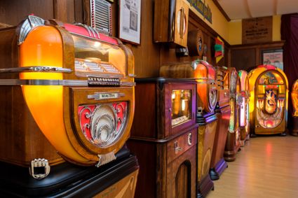 Jukeboxen in het museum
