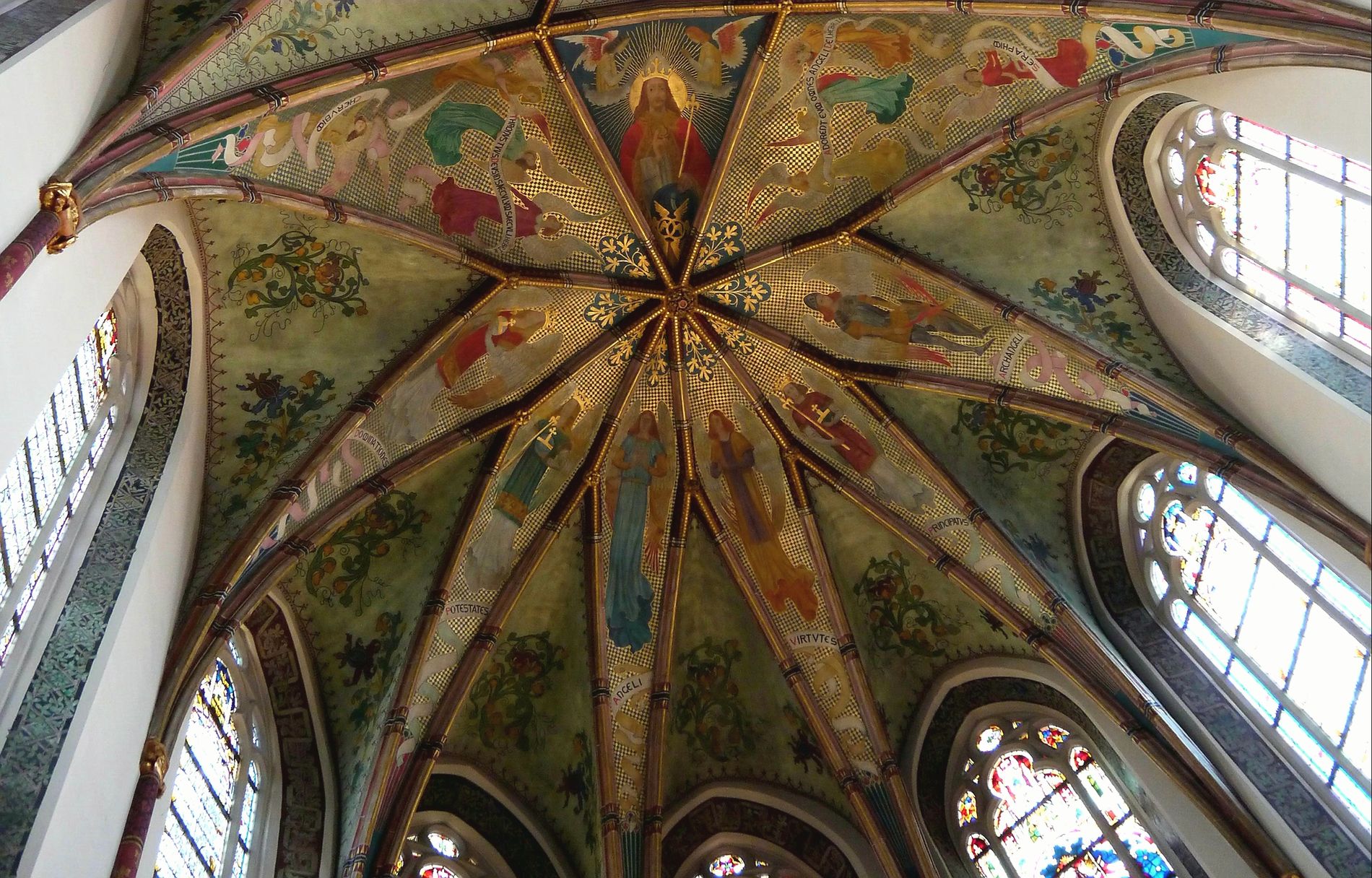 Église Sint Willibrordus de Deurne - voûte nette