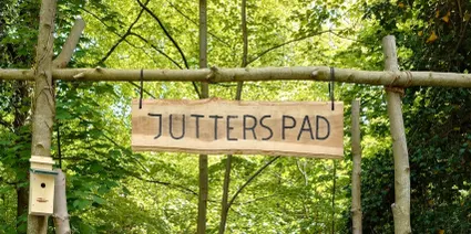 Het Jutterspad, een speel- en beleefpad voor kinderen