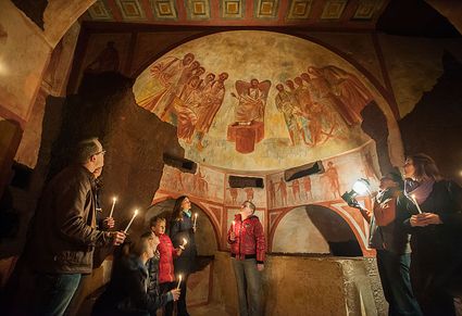 Romeinse katakomben in Valkenburg (Li)