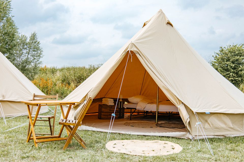 Belltenten Vierdaagse Camping De Oude Waal