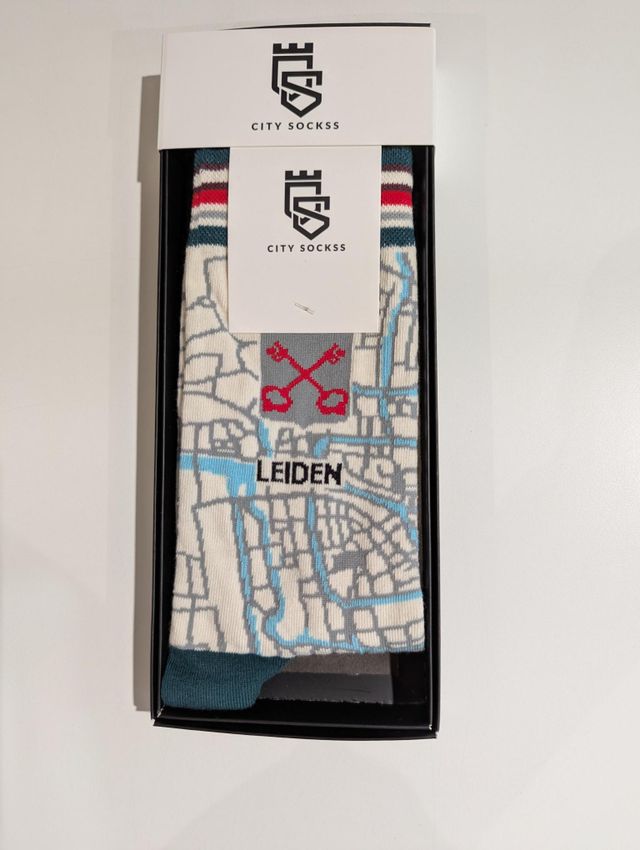 Leiden sokken in VVV Leiden