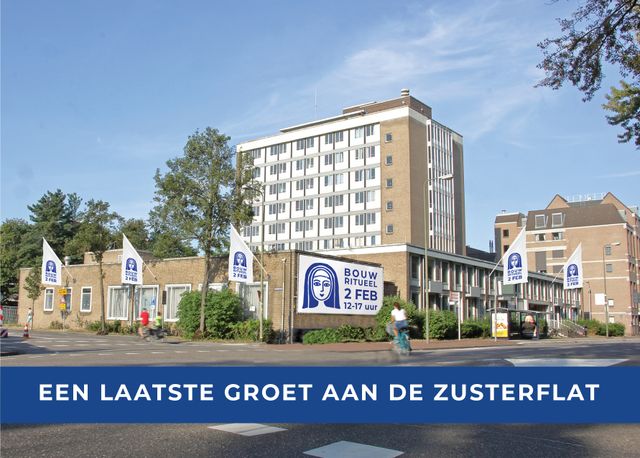 De laatste groet aan de zusterflat in 's-Hertogenbosch