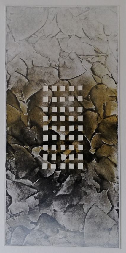 abstracte diepdruk