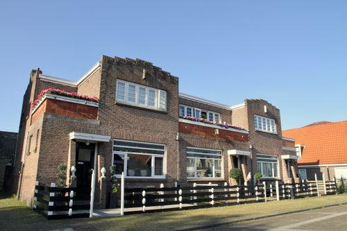Amsterdamse school huizen in De Beemster