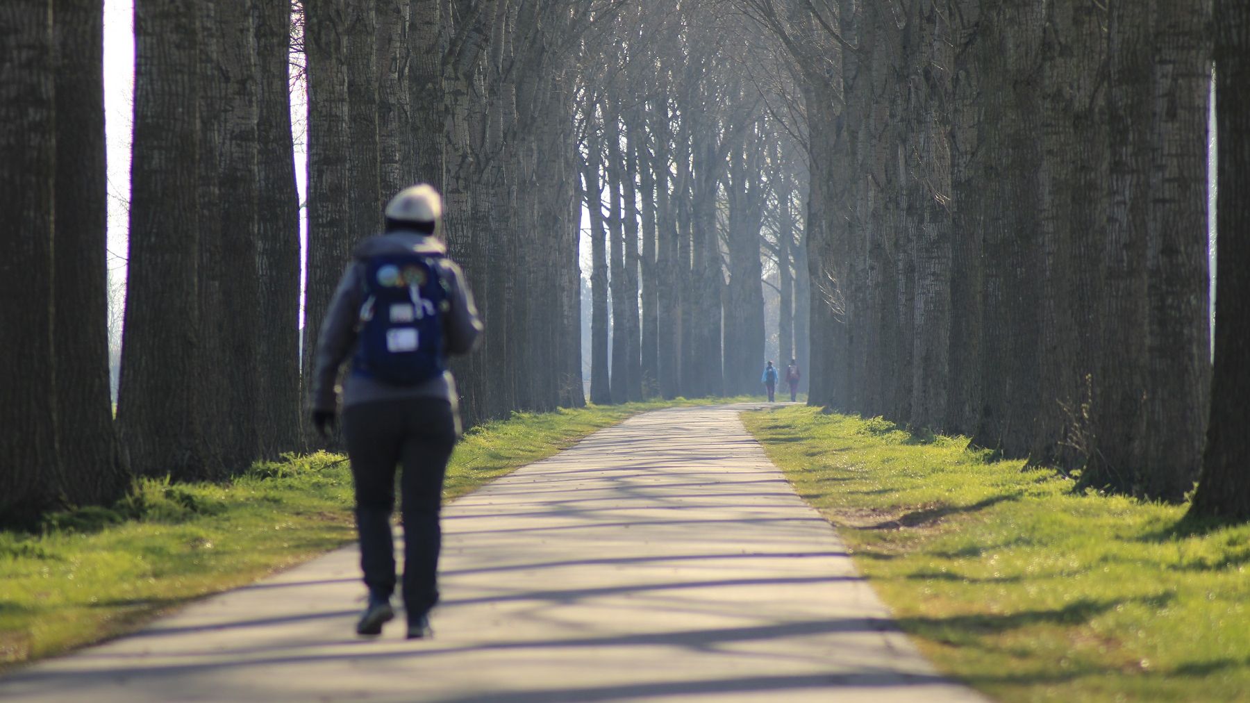 Wandelend persoon